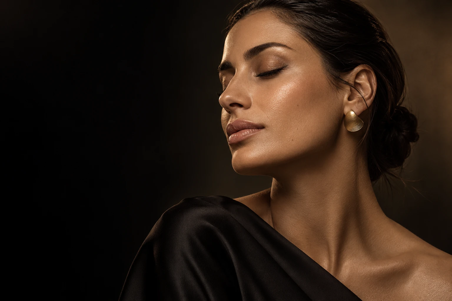 ESAR Beauty-Editorial mit warmem Licht und natürlicher Hautstruktur